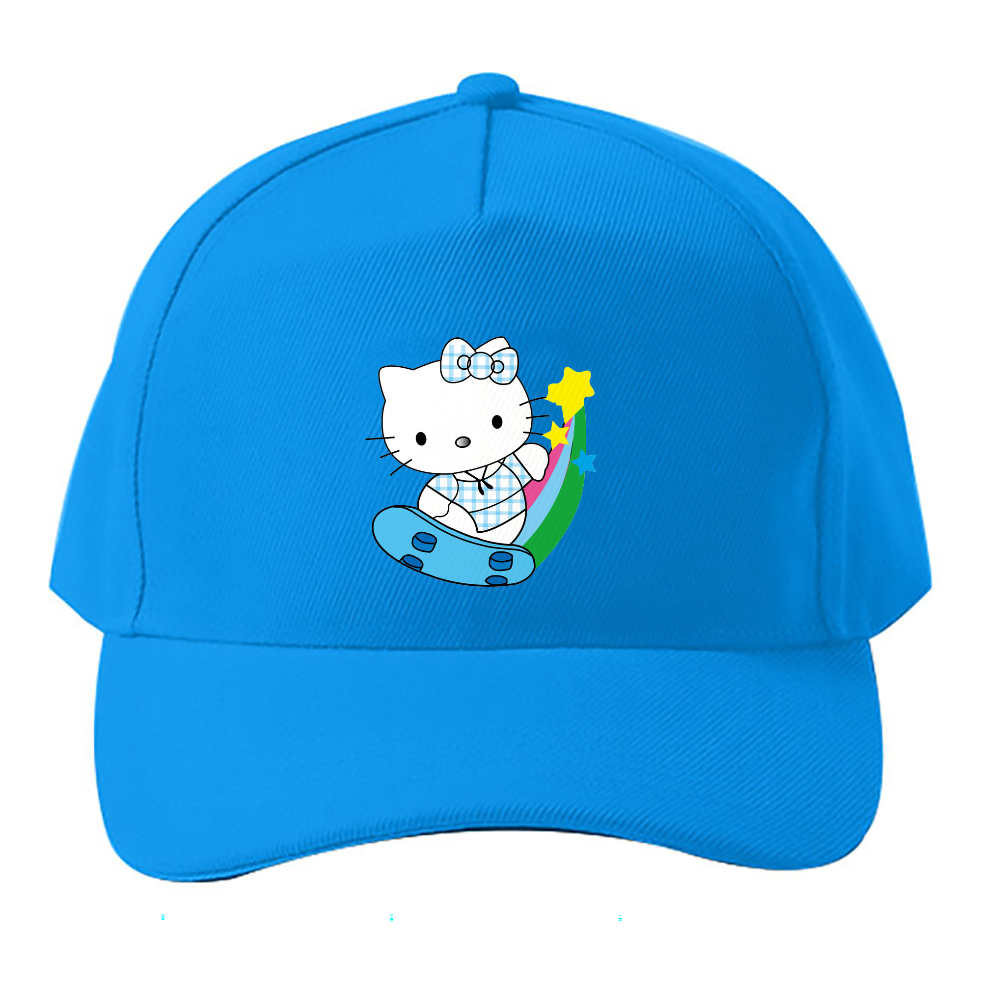 （画像用） Hello Kitty ハローキティ ベースボールキャップ 綿100％ 男女兼用 帽子 スポーツ